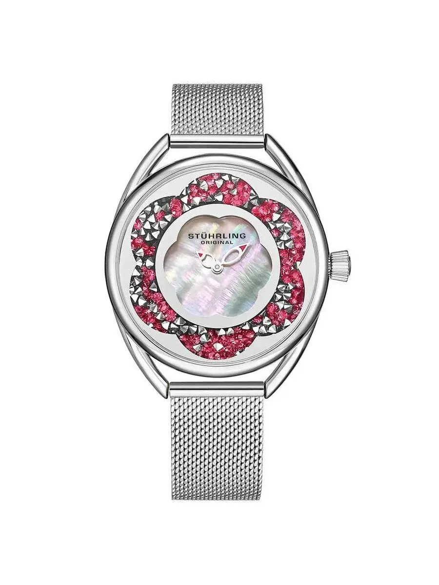 Женские часы Stuhrling Original Symphony с белым циферблатом M15596 — изображение 1 из 1, оттенок серебряный