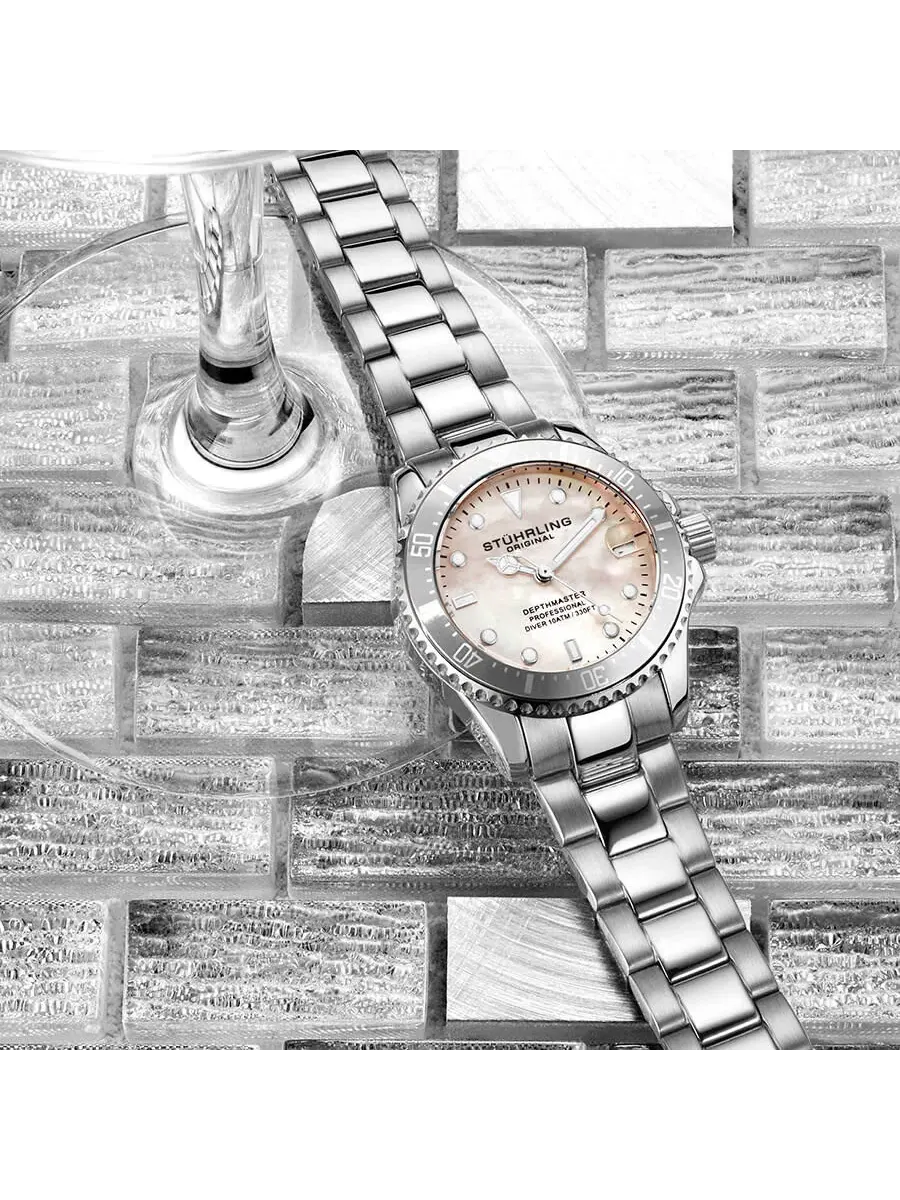 Женские кварцевые часы Stuhrling Original Vogue M13486 — изображение 4 из 4, оттенок серебряный