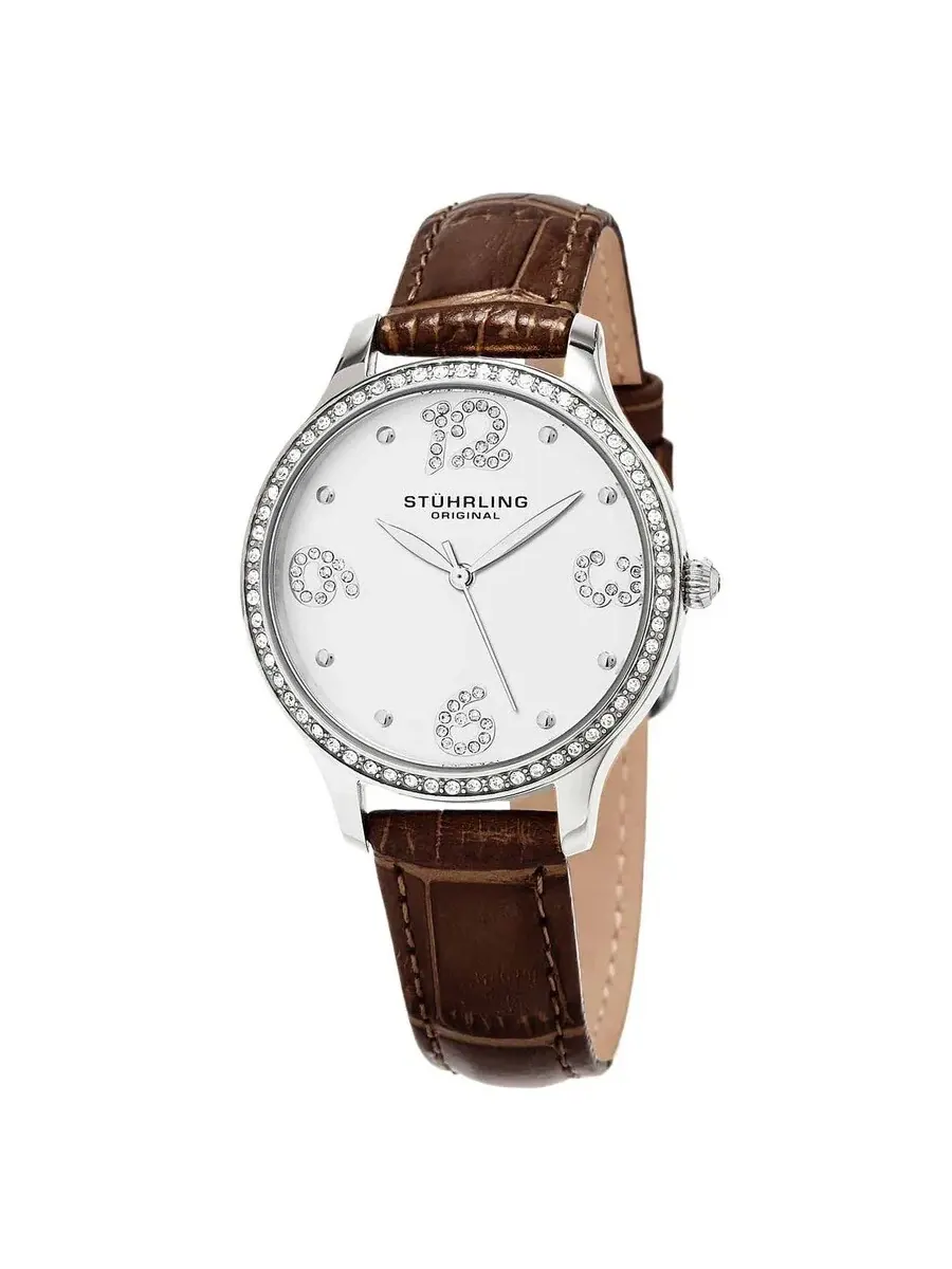 Женские часы Stuhrling Original Vogue с серебристым циферблатом M15310 — изображение 1 из 1, оттенок серебряный