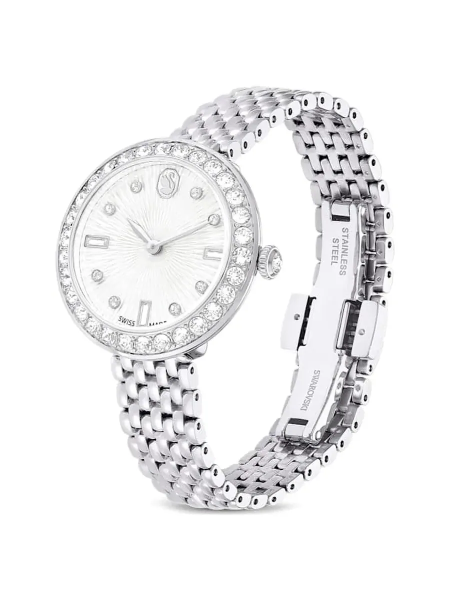 Женские часы Swarovski Certa Quartz с серебристым циферблатом 5673022 — изображение 2 из 3, оттенок серебряный