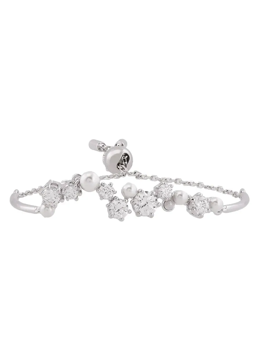 Браслет Swarovski Constella, размер M — белый