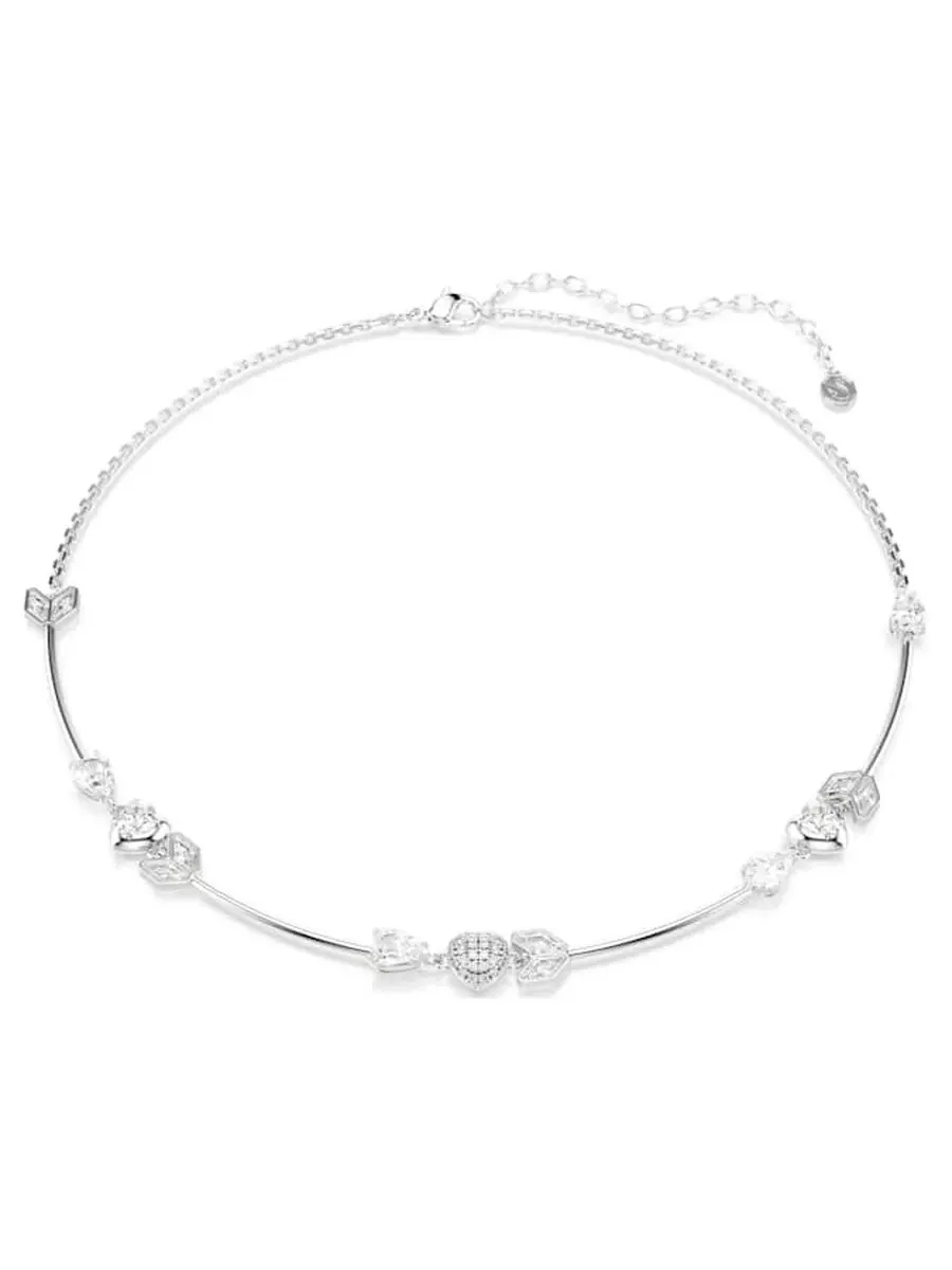 Подвеска Swarovski Idyllia Heart с стрелой — изображение 1 из 2, оттенок белый