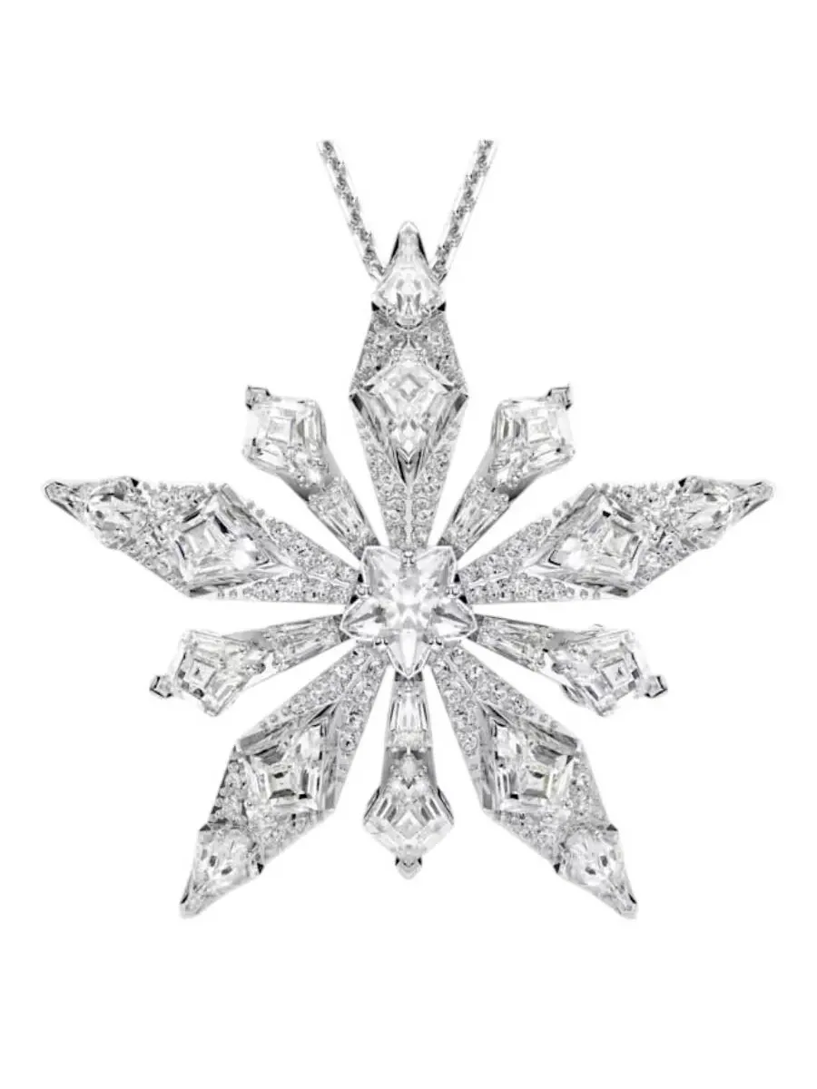Кулон-ожерелье Swarovski Idyllia Star — изображение 1 из 2, оттенок белый