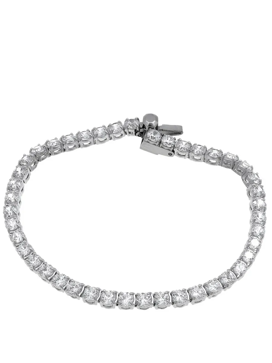 Браслет для тенниса Swarovski Matrix — изображение 1 из 4, оттенок серебряный