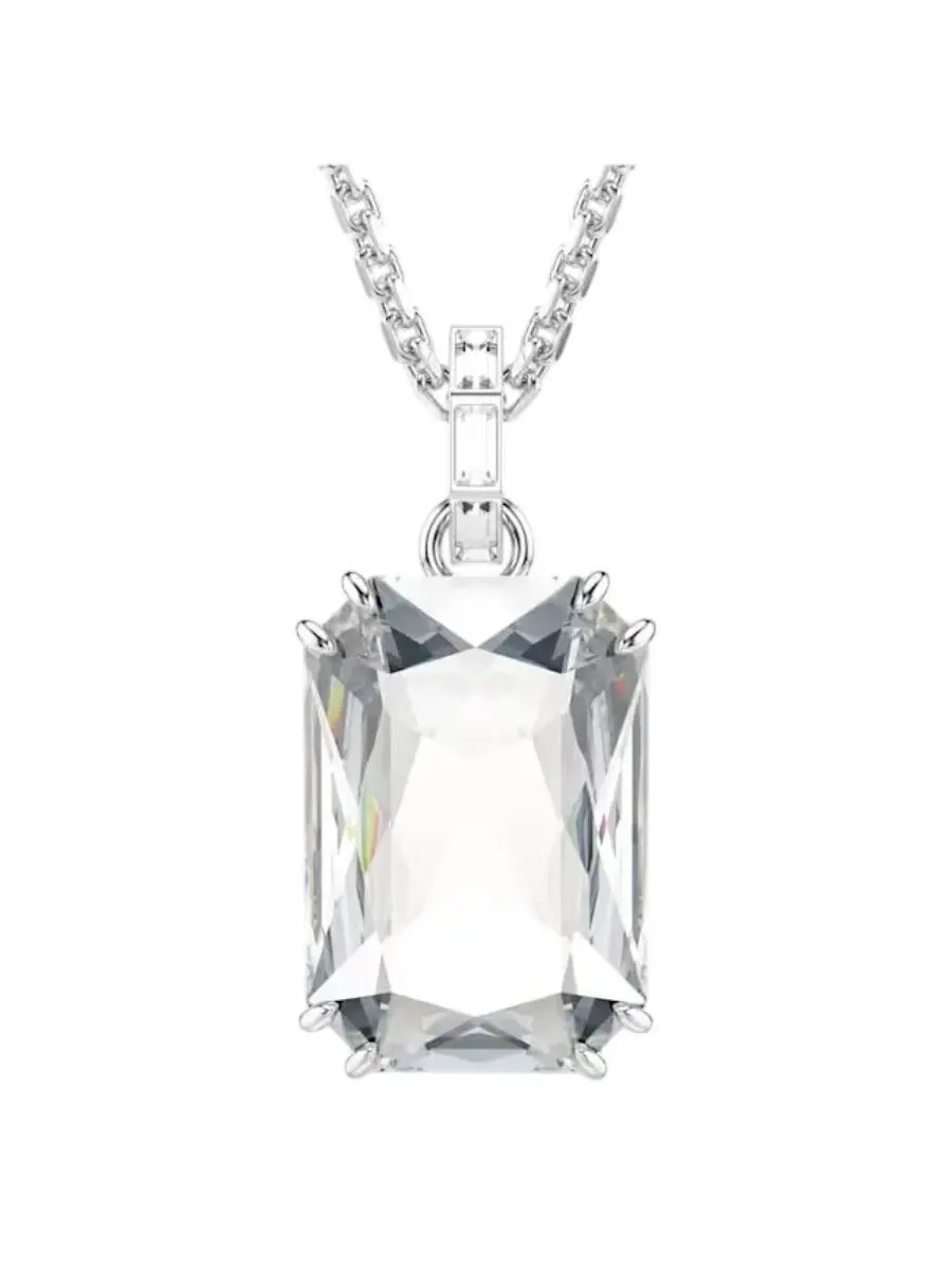 Кулон-ожерелье Swarovski Millenia с огранкой восьмиугольник — изображение 1 из 2, оттенок белый