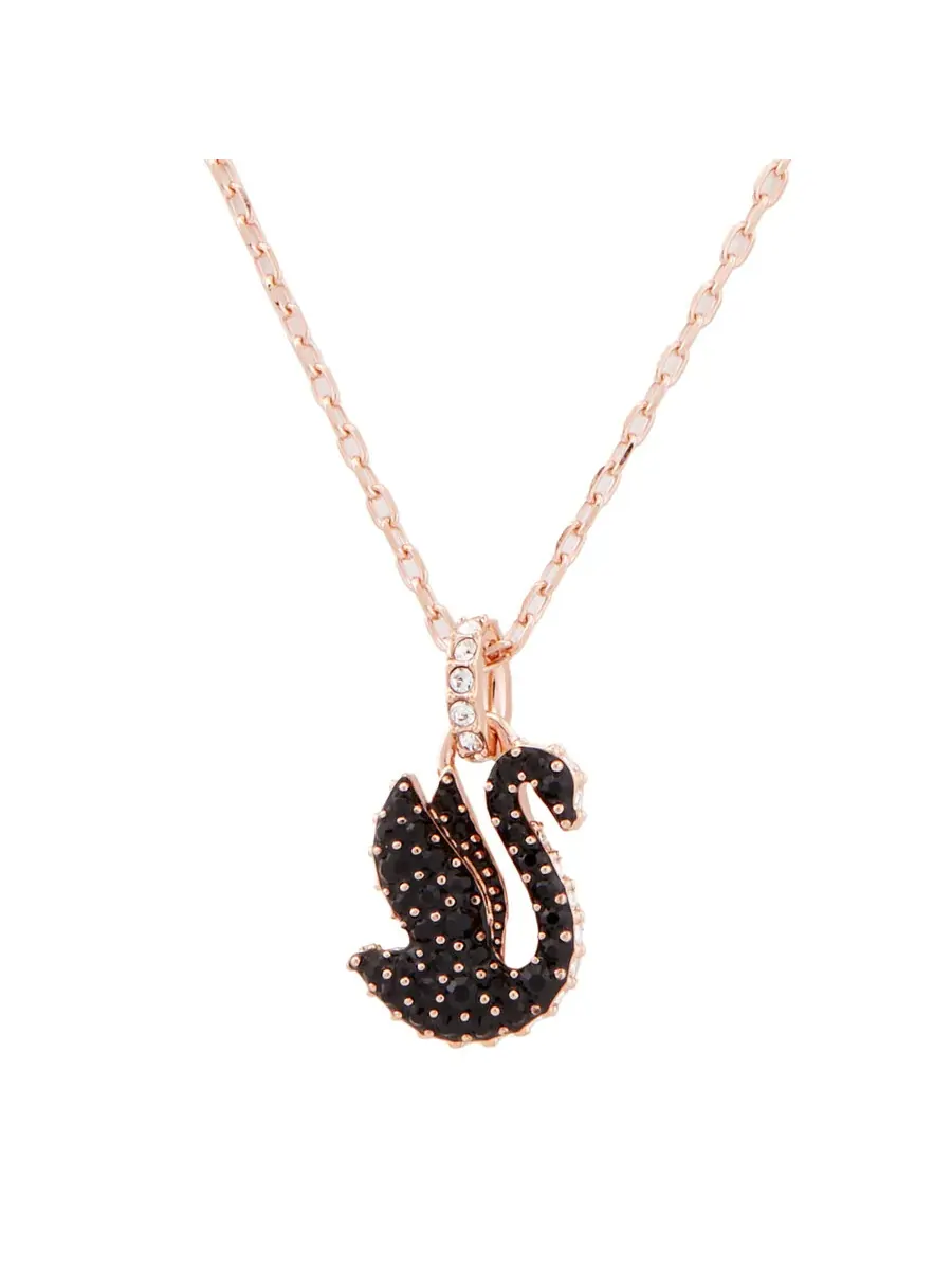 Ожерелье с подвеской Малый Черный Лебедь от Swarovski — изображение 1 из 4