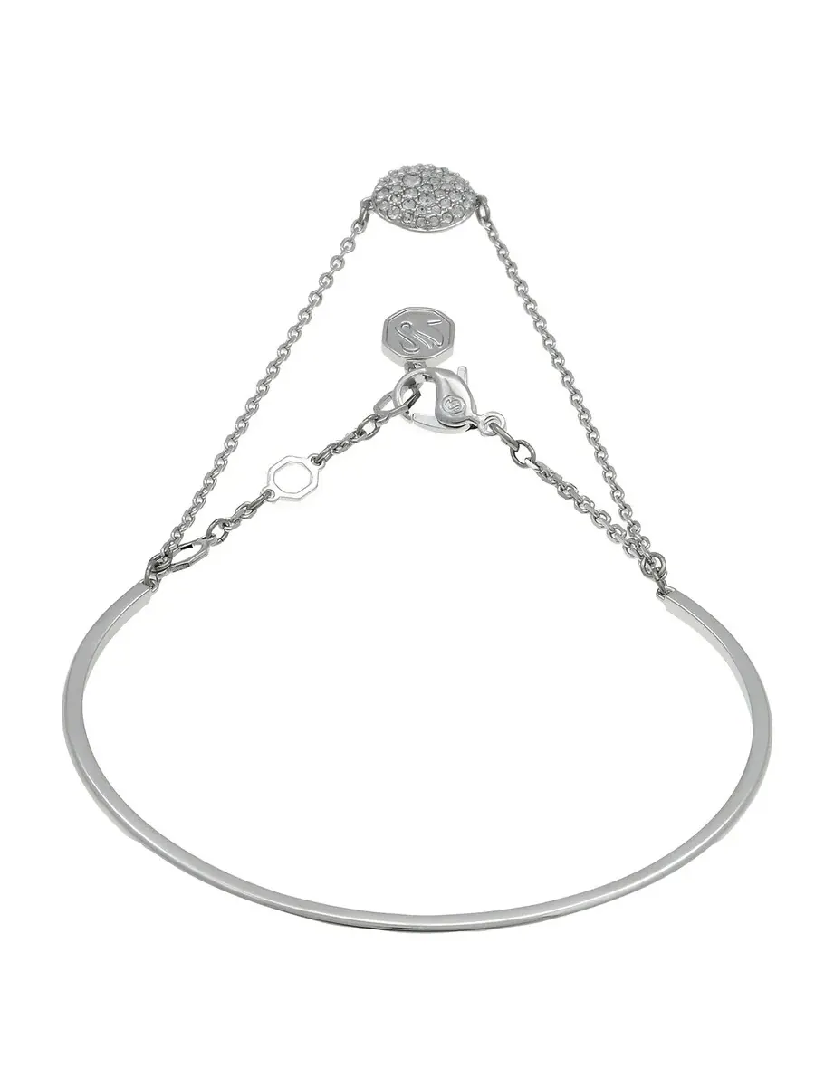 Браслет Swarovski Sublima из белого кристалла — изображение 1 из 4, оттенок белый