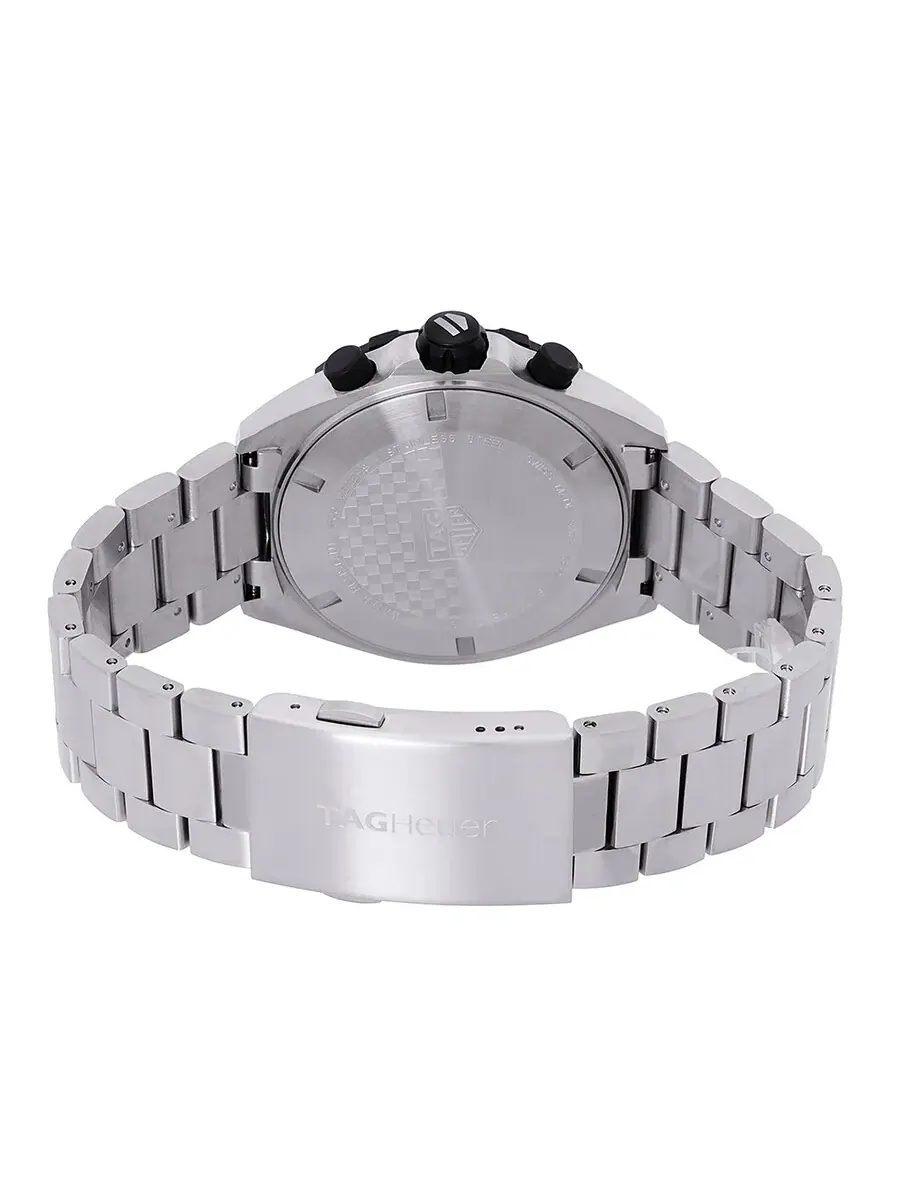 Мужские кварцевые часы Tag Heuer Formula 1 43 мм с красным хронографом и красным циферблатом CAZ101AN.BA0842, оттенок черный