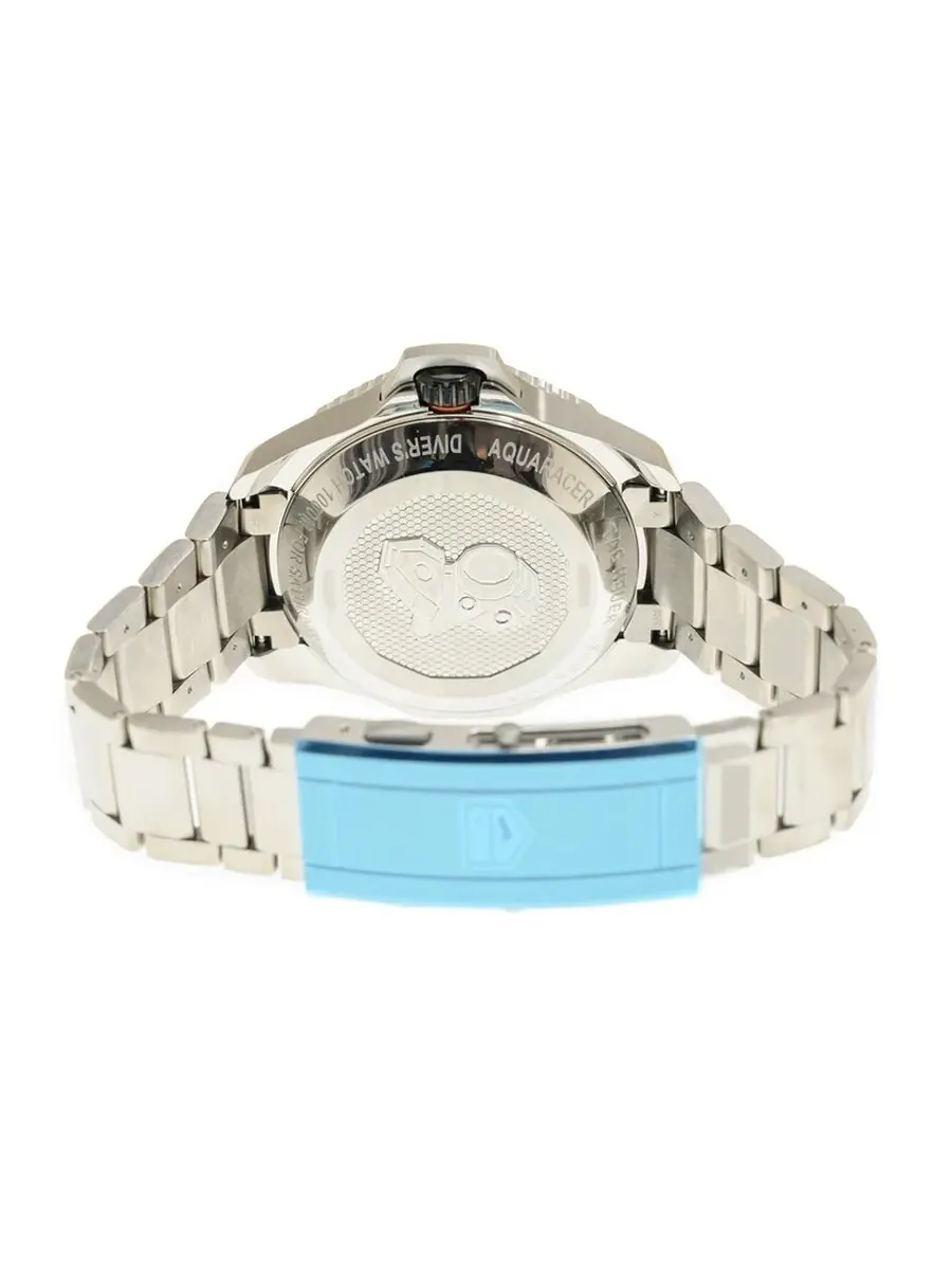 Мужские часы Tag Heuer Aquaracer Automatic с черным циферблатом WBP5A8A.BF0619 — изображение 4 из 4, оттенок черный