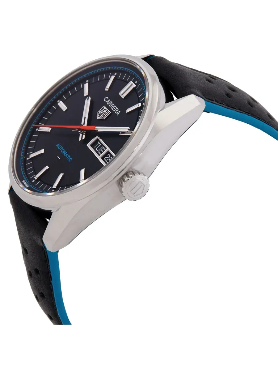 Часы Tag Heuer Carrera с автоматическим механизмом и черным циферблатом WDA2110.FC6614 — изображение 2 из 3