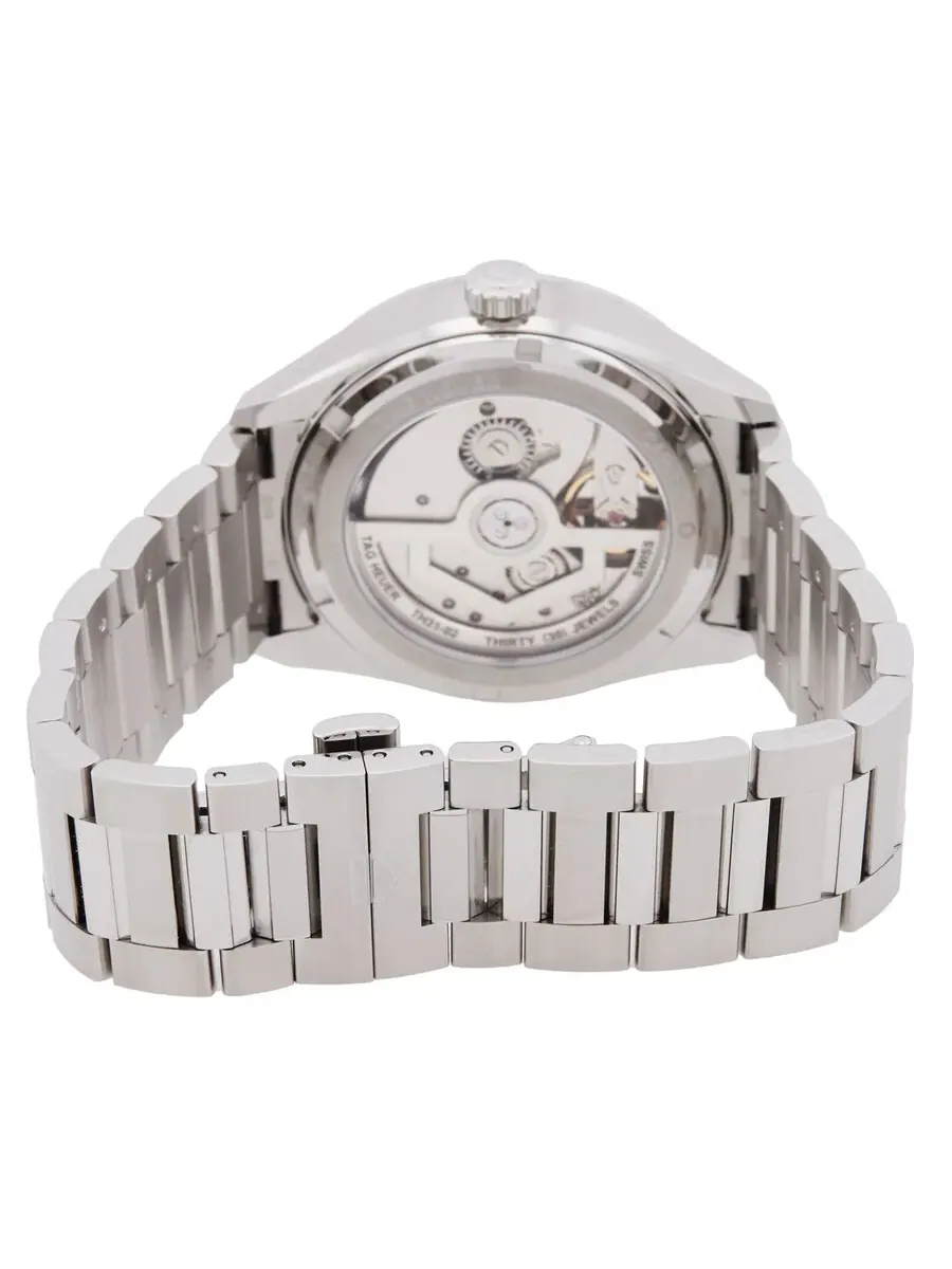 Мужские часы Tag Heuer Carrera Automatic с черным циферблатом WDA2111.BA0043 — изображение 3 из 3, оттенок серебряный