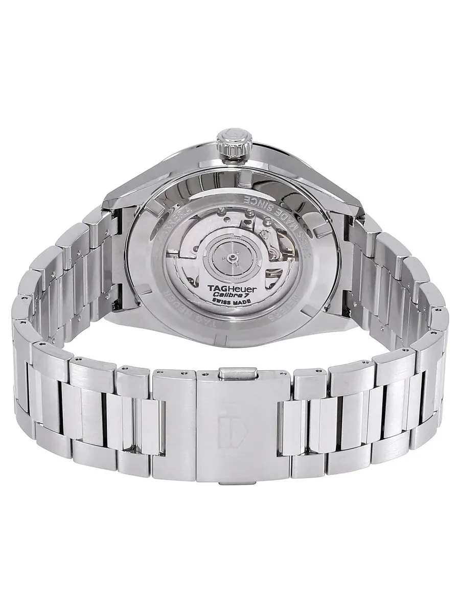 Мужские автоматические часы Tag Heuer Carrera с синим циферблатом WBN201A-BA0640 — изображение 3 из 3, оттенок серебряный