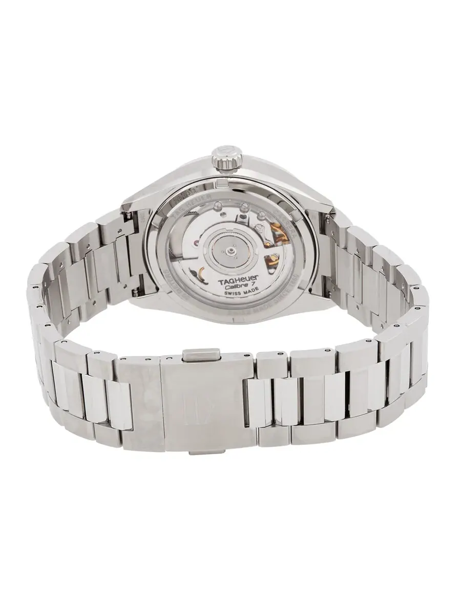 Часы Tag Heuer Carrera Automatic с ярко-розовым циферблатом унисекс WBN2313.BA0001 — изображение 3 из 4, оттенок серебряный