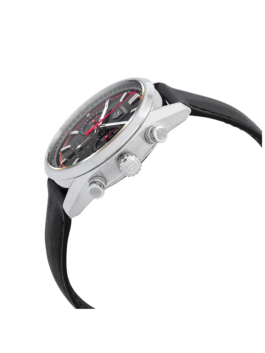 Мужские часы Tag Heuer Carrera Chronograph Automatic с черным циферблатом CBN201C.FC6542 — изображение 2 из 3