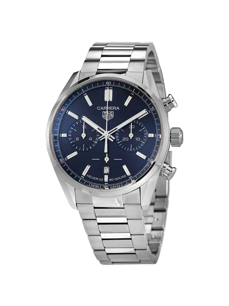 Мужские часы Tag Heuer Carrera Chronograph Automatic CBN2011.BA0642 — изображение 1 из 3, оттенок серебряный