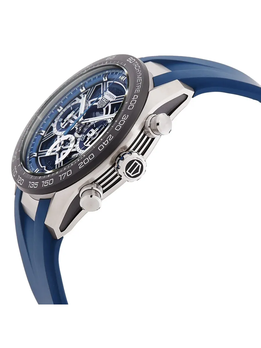 Мужские автоматические часы Tag Heuer Carrera Chronograph CBU2081.FT6274 — изображение 2 из 3, оттенок черный