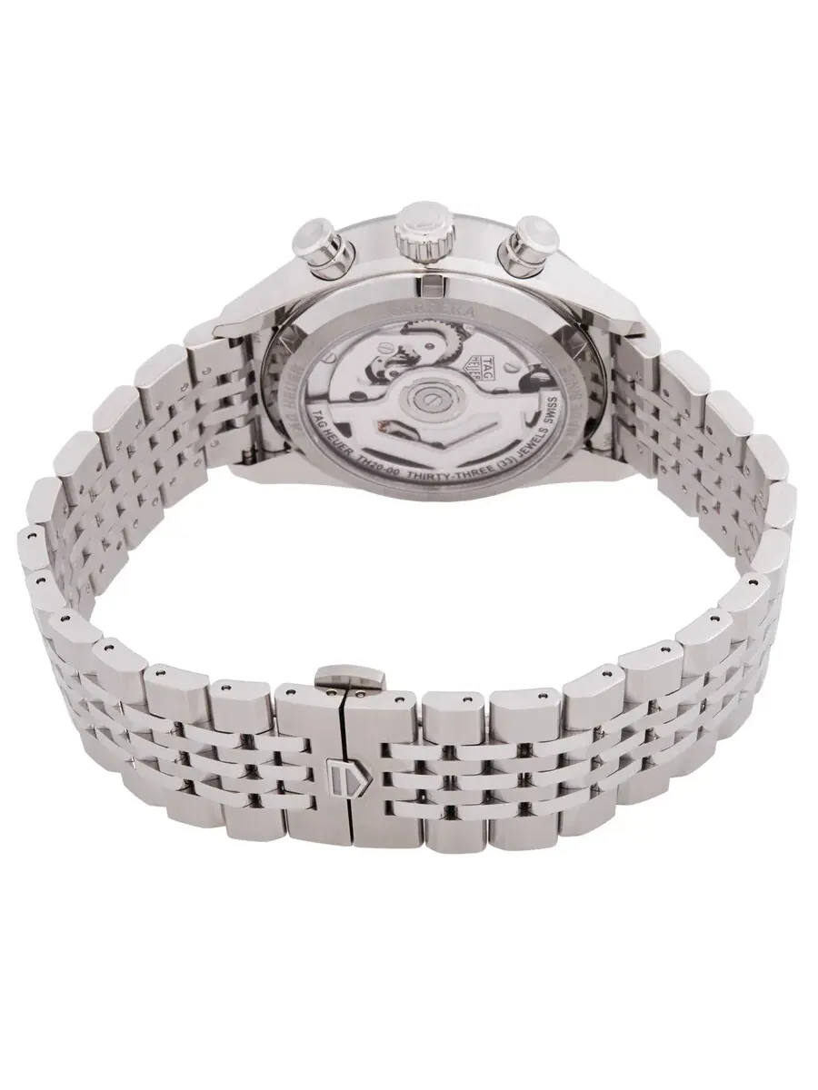 Мужские часы Tag Heuer Carrera Chronograph Automatic с серебристым циферблатом CBS2216.BA0048 — изображение 3 из 3