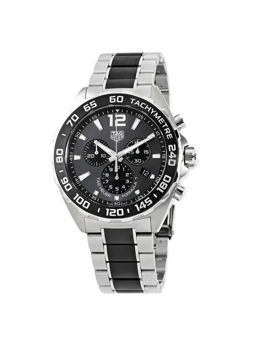 Мужские часы Tag Heuer Formula 1 Chronograph с антрацитово-серым циферблатом CAZ1011.BA0843 — изображение 1 из 3