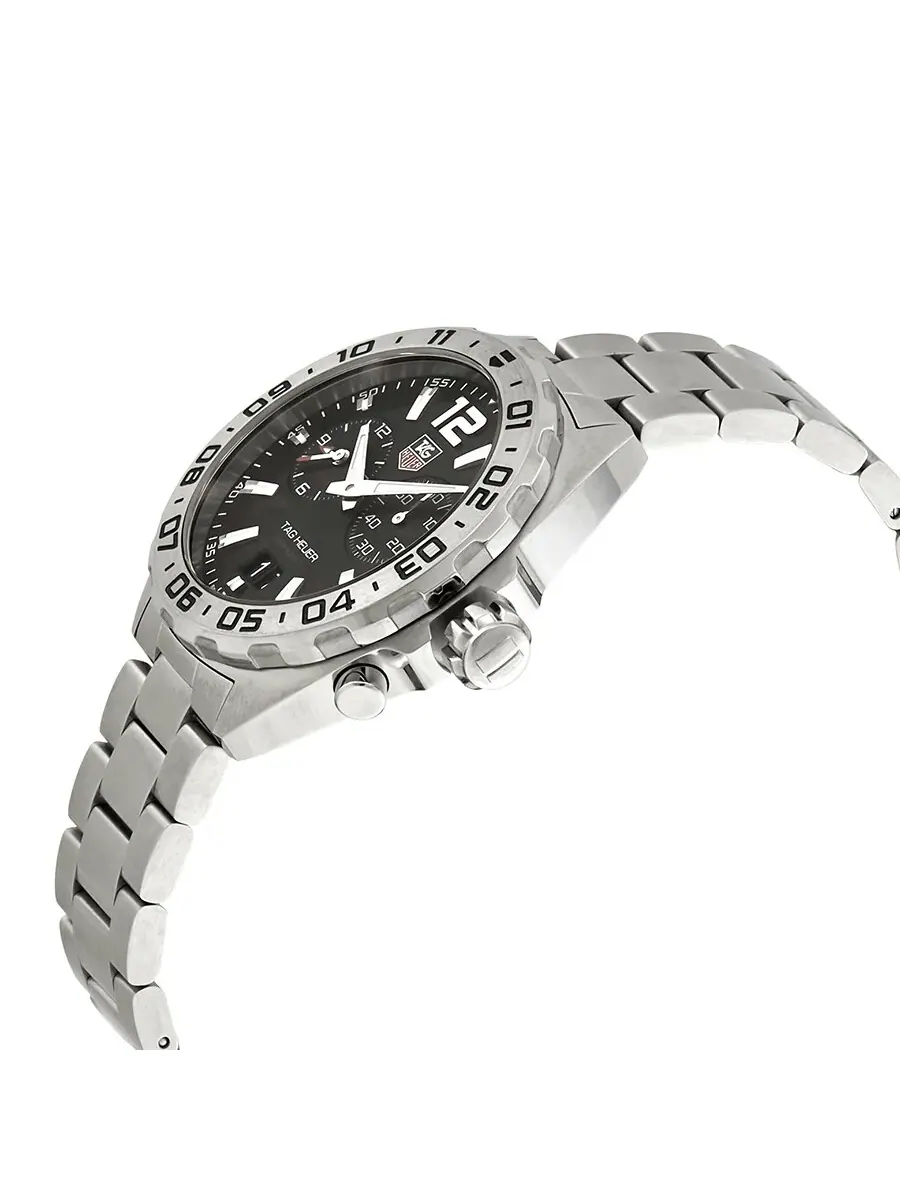 Мужские часы Tag Heuer Formula 1 с черным циферблатом WAZ111A.BA0875 — изображение 2 из 3, оттенок серебряный