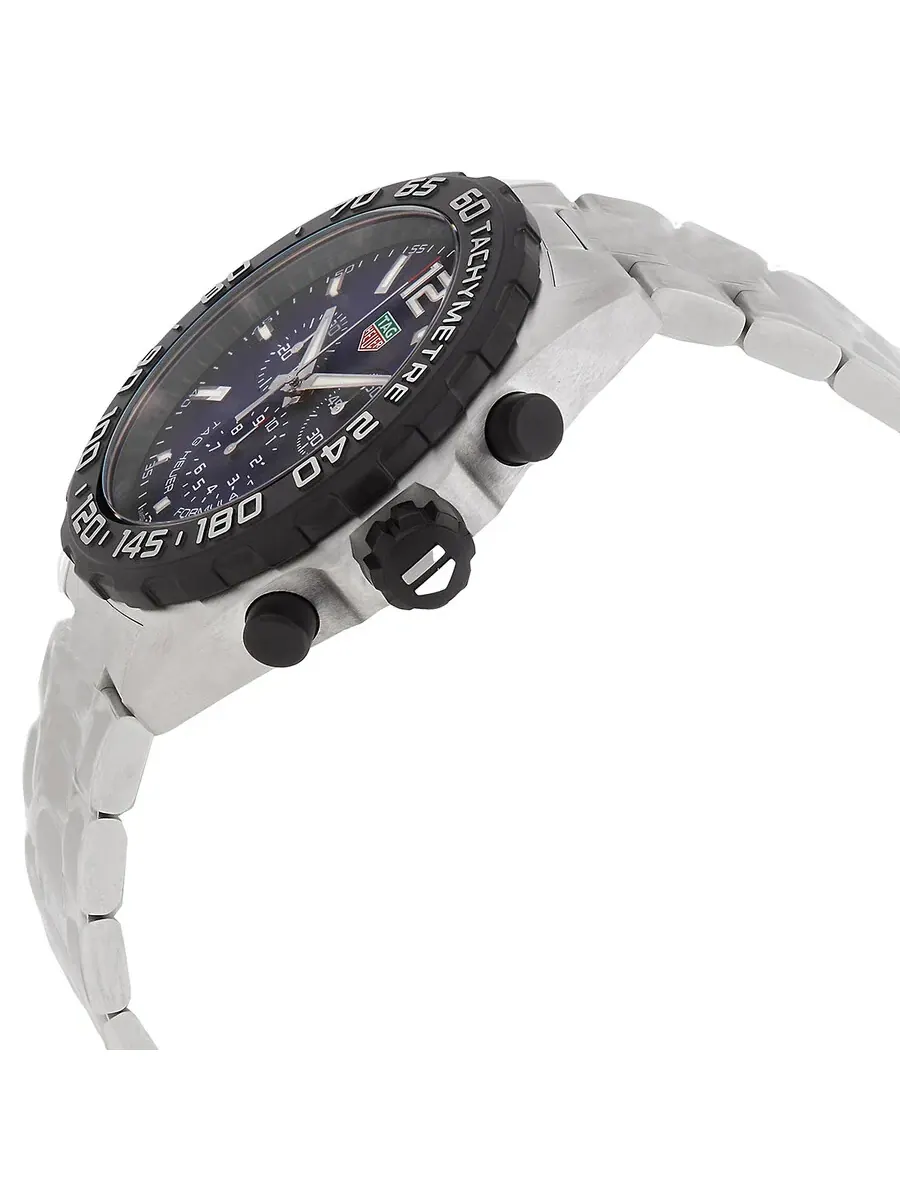 Мужские часы Tag Heuer Formula 1 Chronograph Quartz с синим циферблатом CAZ101AV.BA0842 — изображение 2 из 3, оттенок черный