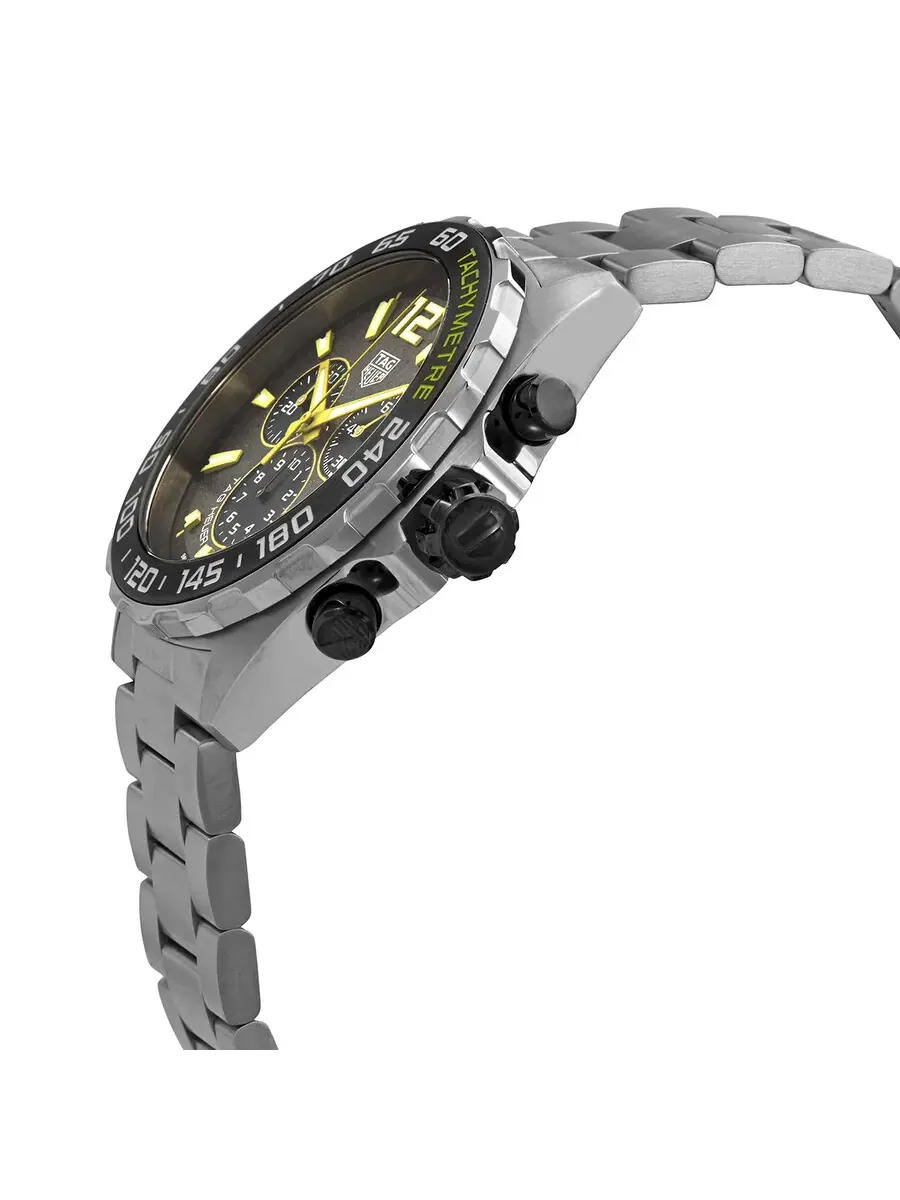 Мужские кварцевые часы Tag Heuer Formula 1 Chronograph с серым циферблатом caz101ag.ba0842 — изображение 2 из 3
