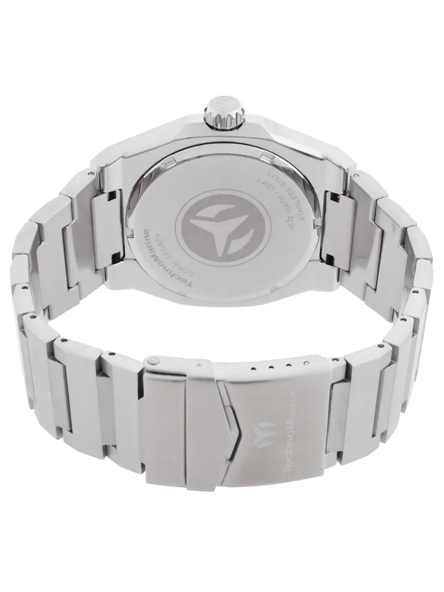 Мужские часы Technomarine Coral Quartz с серым циферблатом TM-416074 — изображение 3 из 3, оттенок серебряный