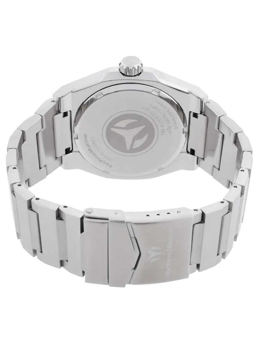 Мужские часы Technomarine Coral Quartz TM-416075 — изображение 3 из 3, оттенок серебряный