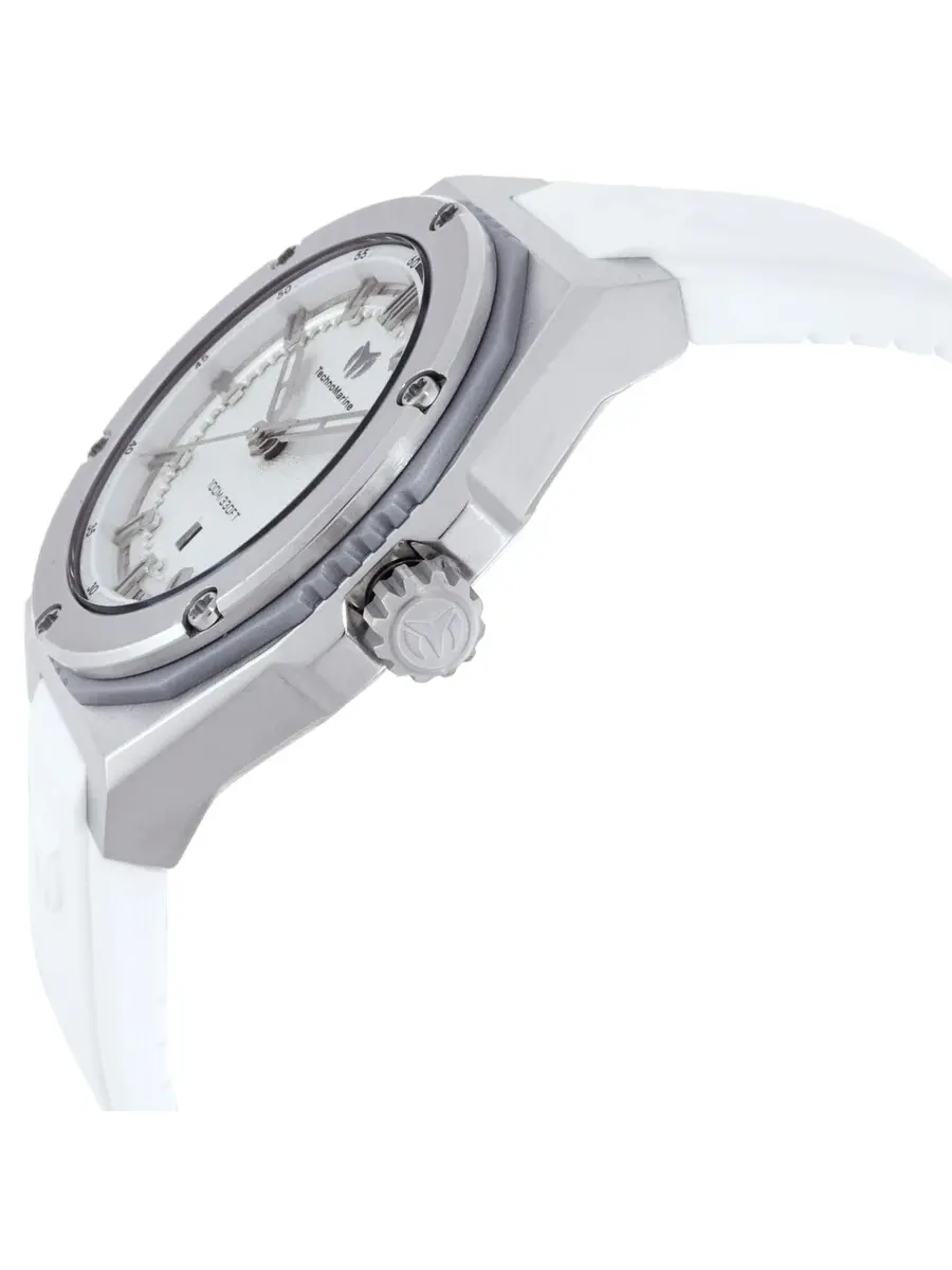 Мужские часы Technomarine CORAL с кварцевым механизмом и серебристым циферблатом TM-416049 — изображение 2 из 3
