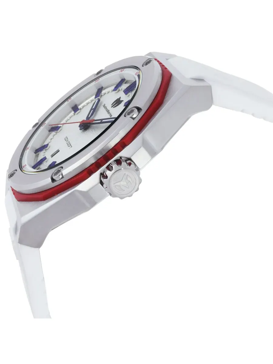 Мужские часы Technomarine Coral с кварцевым серебряным циферблатом TM-416066 — изображение 2 из 3, оттенок серебряный