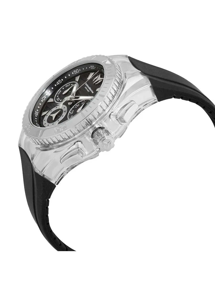 Женские часы Technomarine Cruise с кварцевым механизмом и черным циферблатом TM-120034 — изображение 2 из 3