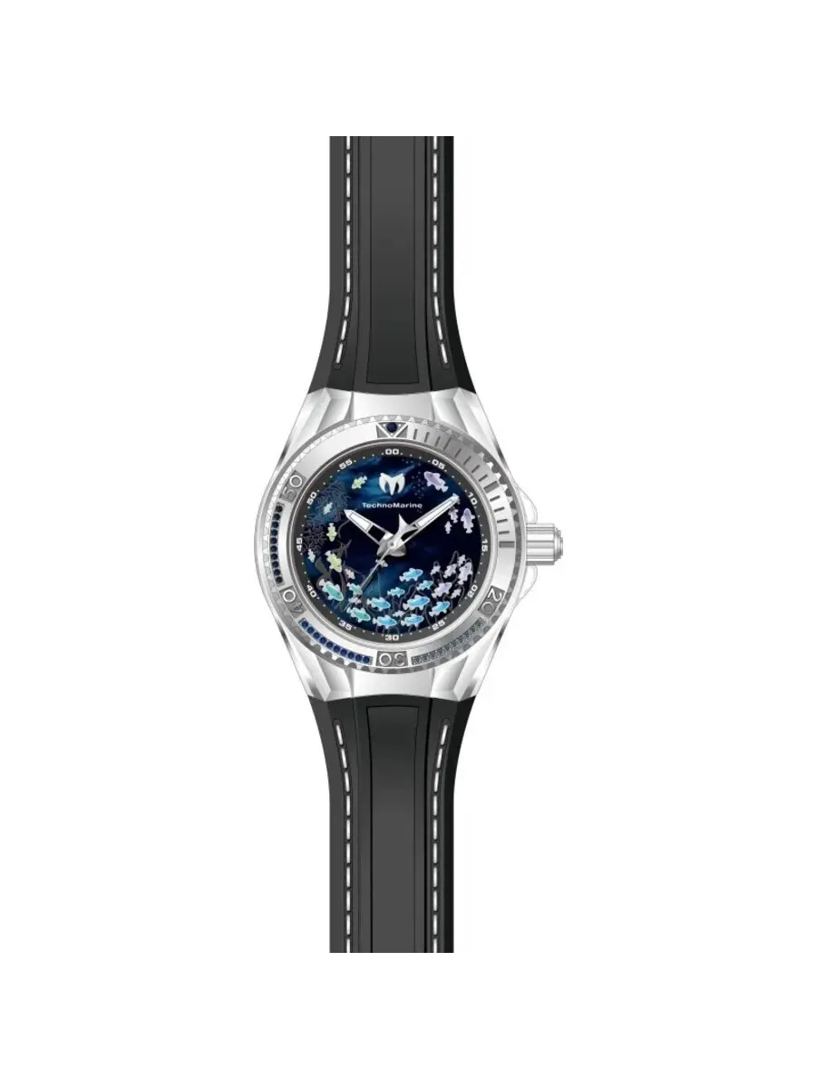 Женские часы TechnoMarine Cruise с кварцевым механизмом и синим циферблатом TM-125008 — изображение 1 из 1