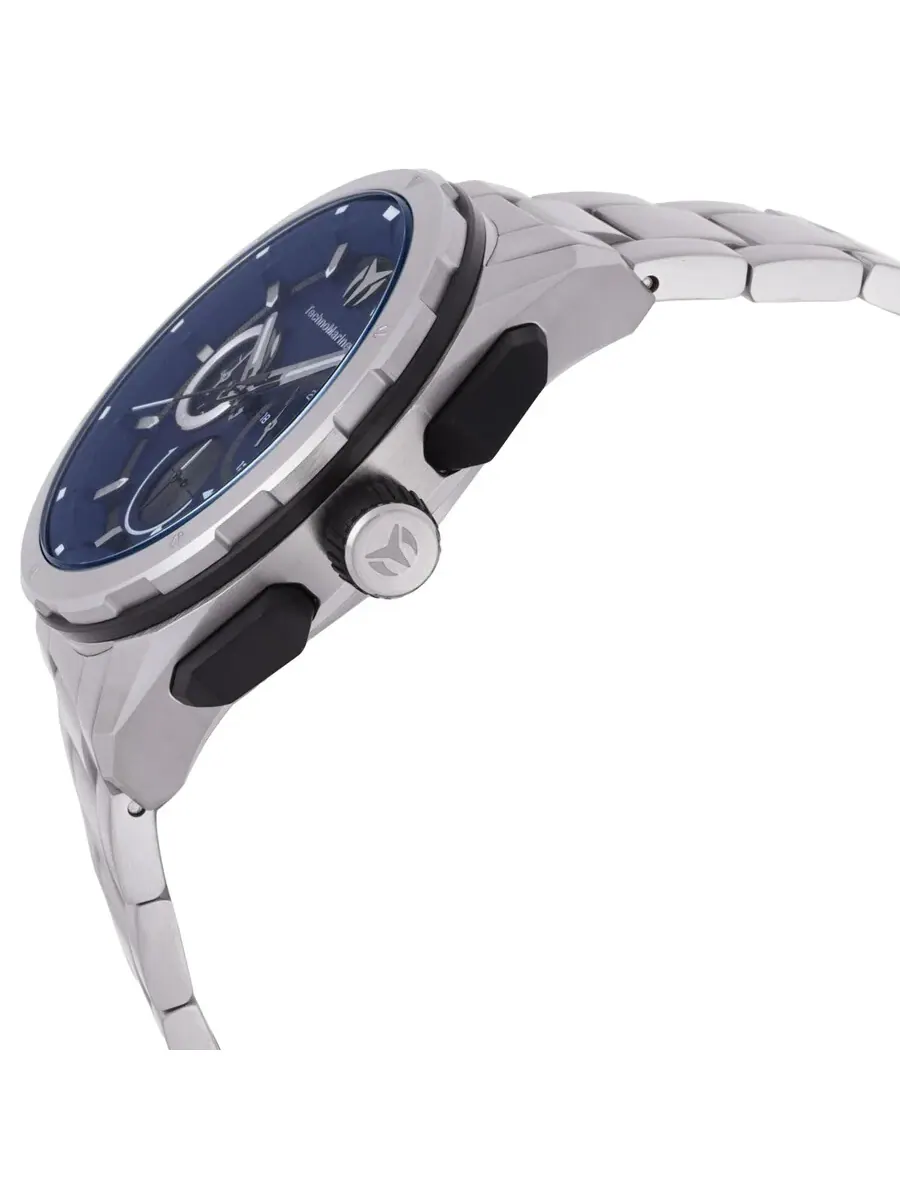 Мужские часы Technomarine OCEAN Chronograph GMT Quartz TM-318090 — изображение 2 из 3, оттенок серебряный