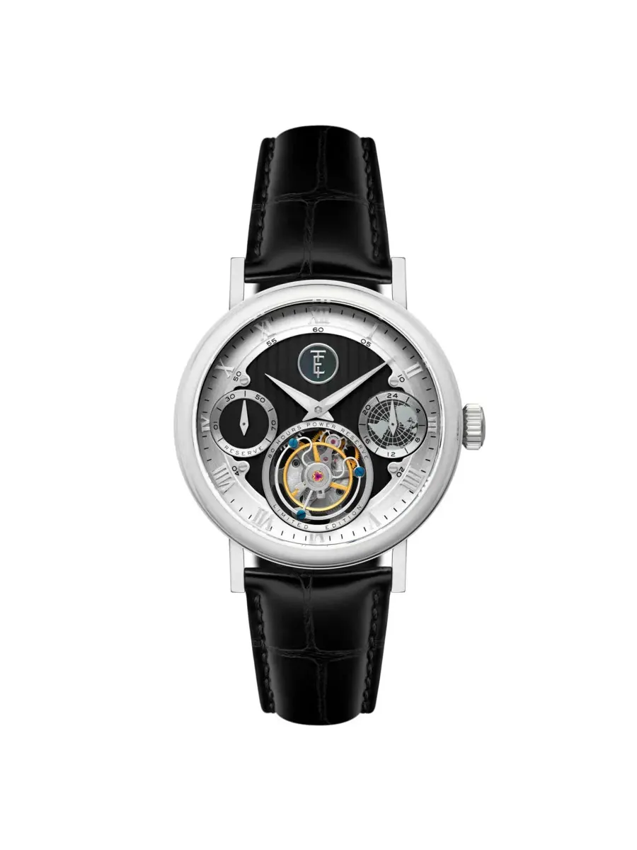 Мужские часы Thomas Earnshaw Celestial Halley с серебристым циферблатом ES-8262-0H — изображение 1 из 3, оттенок серебряный