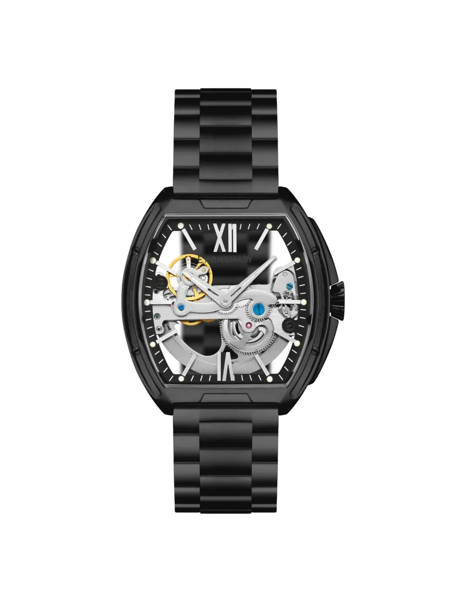 Мужские часы Thomas Earnshaw Knightsbridge с черным циферблатом ES-8316-22