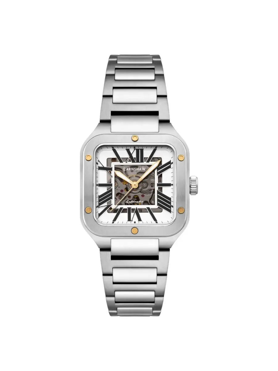 Мужские часы Thomas Earnshaw Lennox White Dial ES-8303-44 — изображение 1 из 3, оттенок серебряный