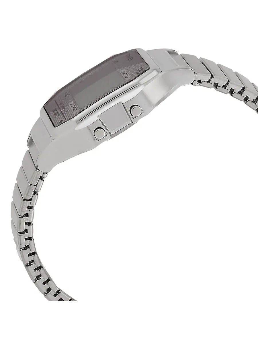 Унисекс-часы Timex 80 с будильником, кварцевые, цифровой дисплей, раздвижной браслет TW2R79100 — 2