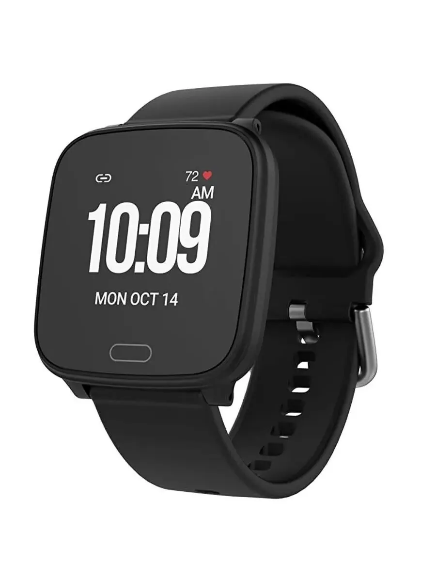 Мужские часы Timex Iconnect Quartz с цифровым черным циферблатом TW5M34100 — изображение 1 из 1, оттенок черный