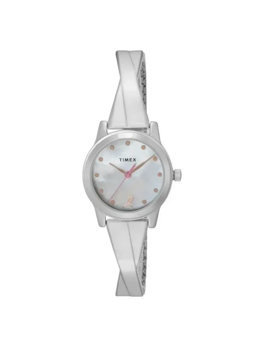 Женские часы Timex Main Street с перламутровым циферблатом TW2V52900 — изображение 1 из 1, оттенок серебряный
