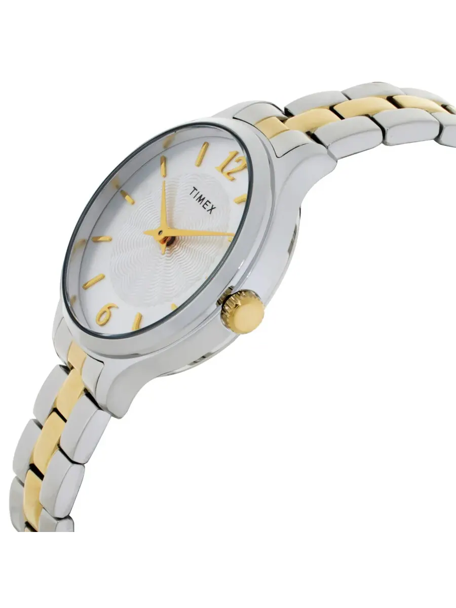 Женские кварцевые часы Timex Peyton с серебристым циферблатом TW2W98100 — изображение 2 из 3, оттенок серебряный