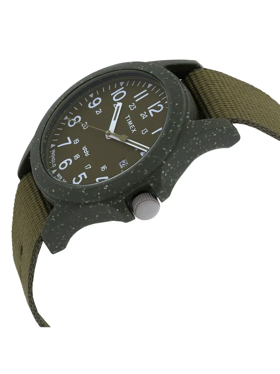 Мужские часы Timex Reclaim Ocea Quartz с зеленым циферблатом TW2V96000 — изображение 2 из 3, оттенок зеленый