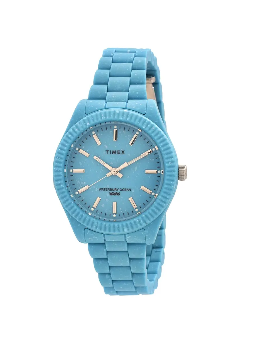 Женские часы Timex Trend Quartz с синим циферблатом TW2V33200 — изображение 1 из 3, оттенок синий