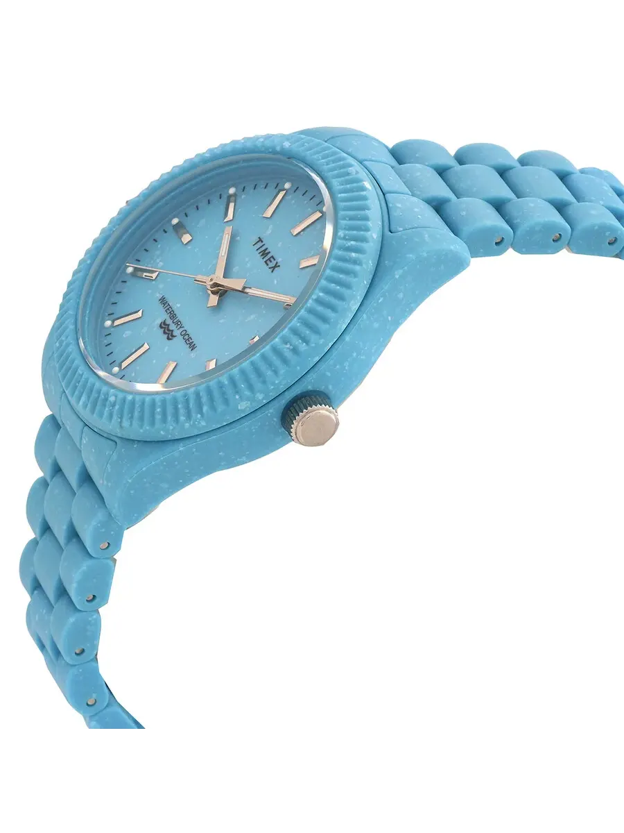 Женские часы Timex Trend Quartz с синим циферблатом TW2V33200 — изображение 2 из 3, оттенок синий