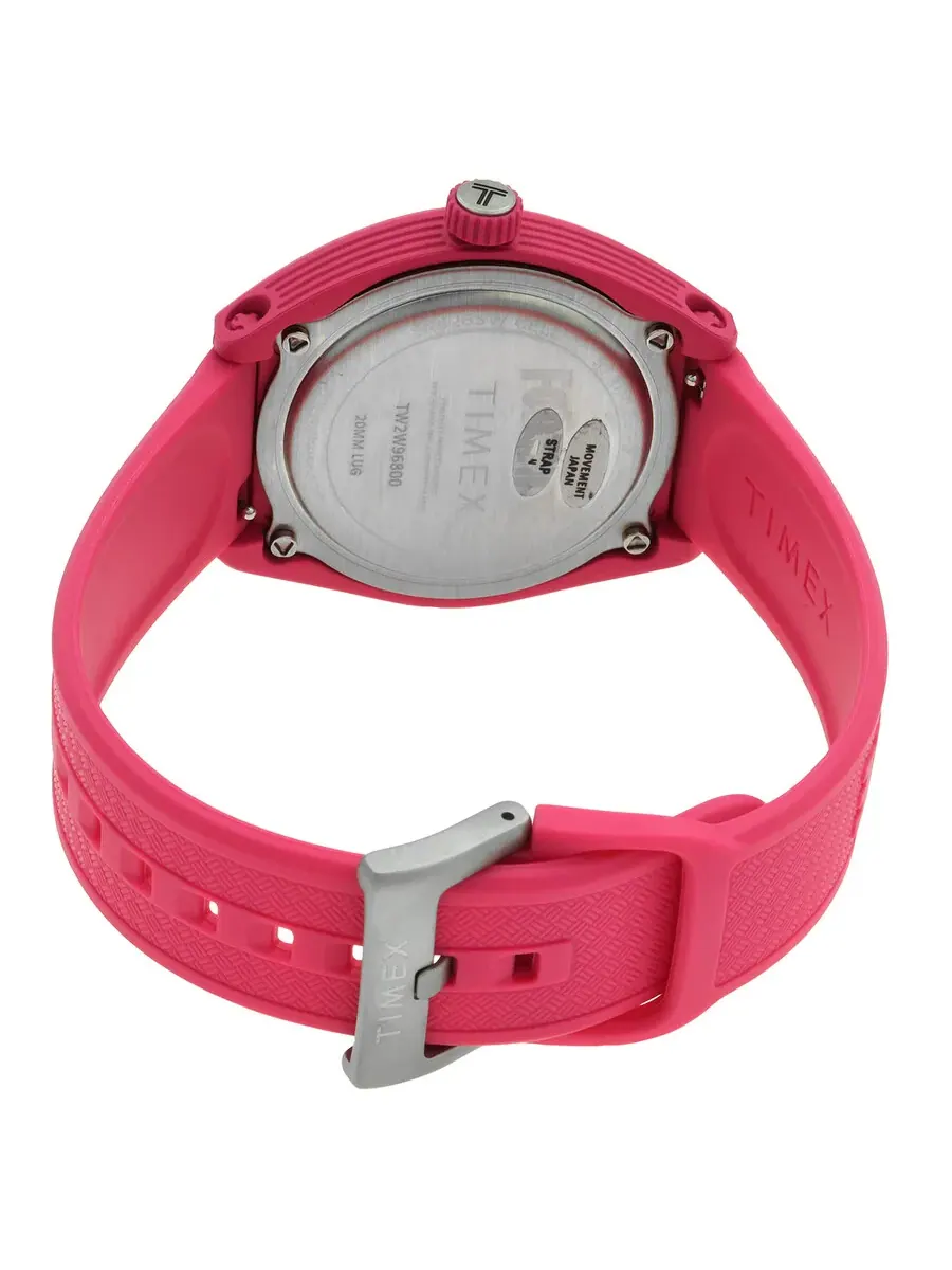 Мужские часы Timex Urban Pop x Fortnite с кварцевым механизмом и розовым циферблатом TW2W96800 — изображение 3 из 3