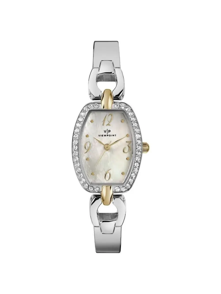 Женские кварцевые часы Timex Viewpoint CC3D80600 — изображение 1 из 1, оттенок серебряный