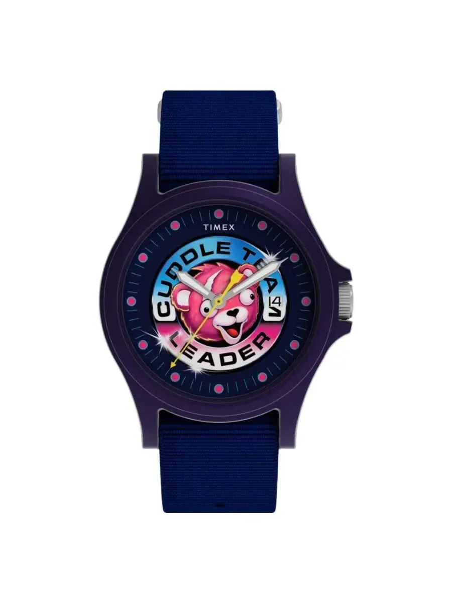 Часы Timex X Fortnite Acadia Quartz Blue Dial Men's Watch TW2Y46200 — изображение 1 из 1, оттенок синий
