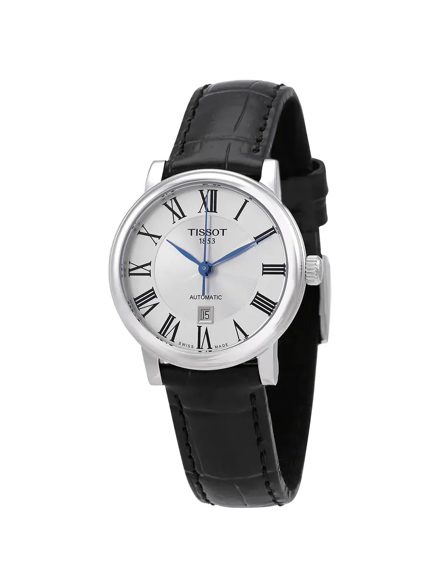 Женские часы Tissot с автоматическим механизмом и серебристым циферблатом T122.207.16.033.00 — серебристый