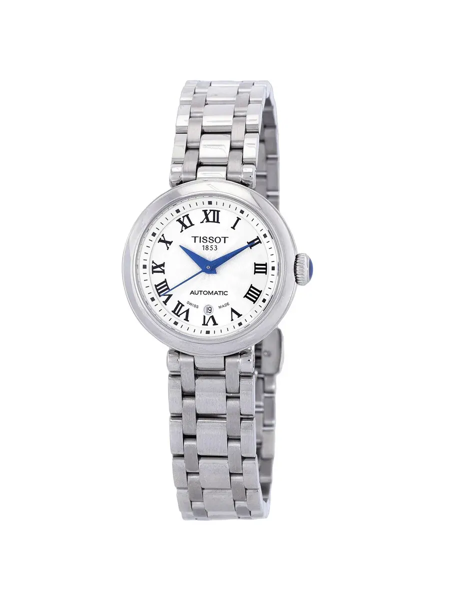 Женские часы Tissot Bellissima Automatic с белым циферблатом T1262071101300