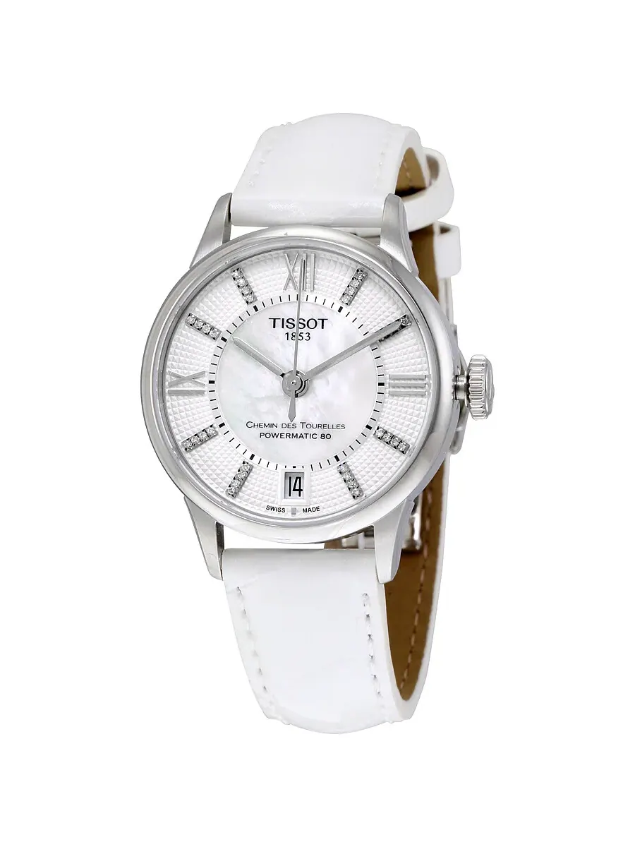Женские часы Tissot Chemin Des Tourelles Automatic T099.207.16.116.00 — изображение 1 из 3, оттенок серебряный