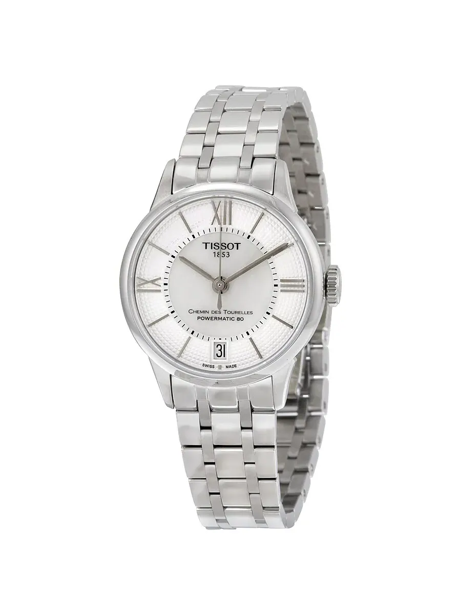 Женские часы Tissot Chemin Des Tourelles Automatic T0992071111800 — изображение 1 из 3, оттенок серебряный