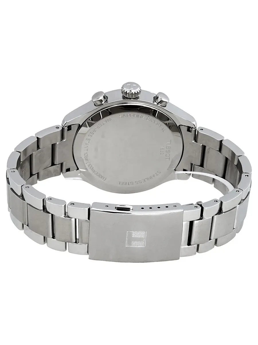 Мужские часы Tissot Chrono XL Classic с черным циферблатом T116.617.11.057.01 — изображение 3 из 3, оттенок серебряный